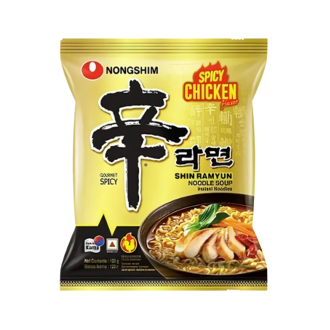 Pulë pikante Nong Shim Shin Ramyun - 120 g