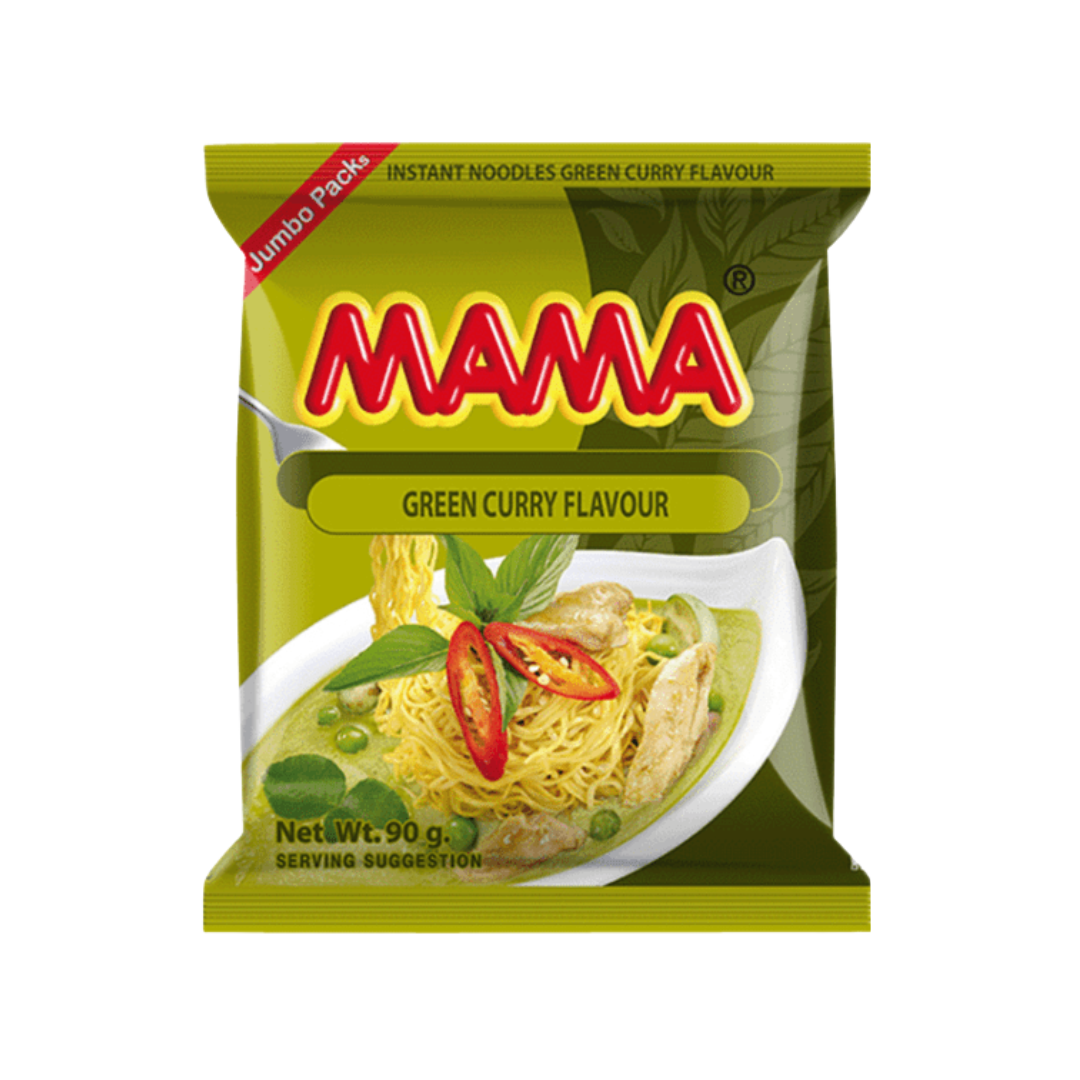 Mama Chicken Green Curry Flavour Noodles - 55g