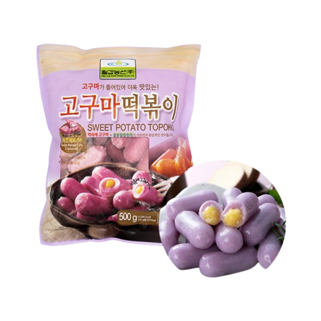 Chilkab Topokki me patate të ëmbla të ngrira 500 g