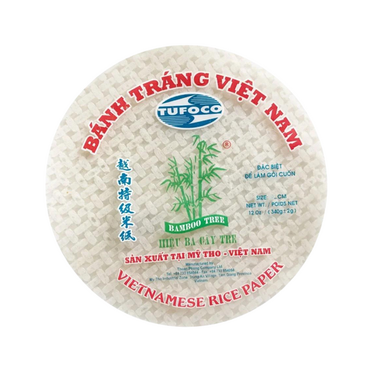 Bamboo Tree Vietnamese 16cm Rice Paper -340g