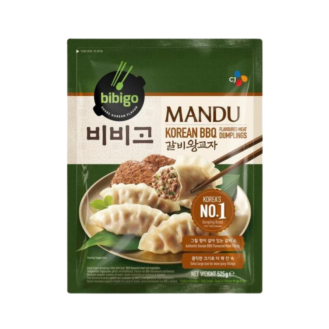 Bibigo Korean BBQ Flavoured Original Dumpling 525g-Mandu