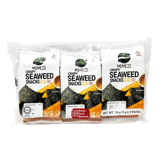 Bibigo Crispy Seaweed Snack Original Flavour