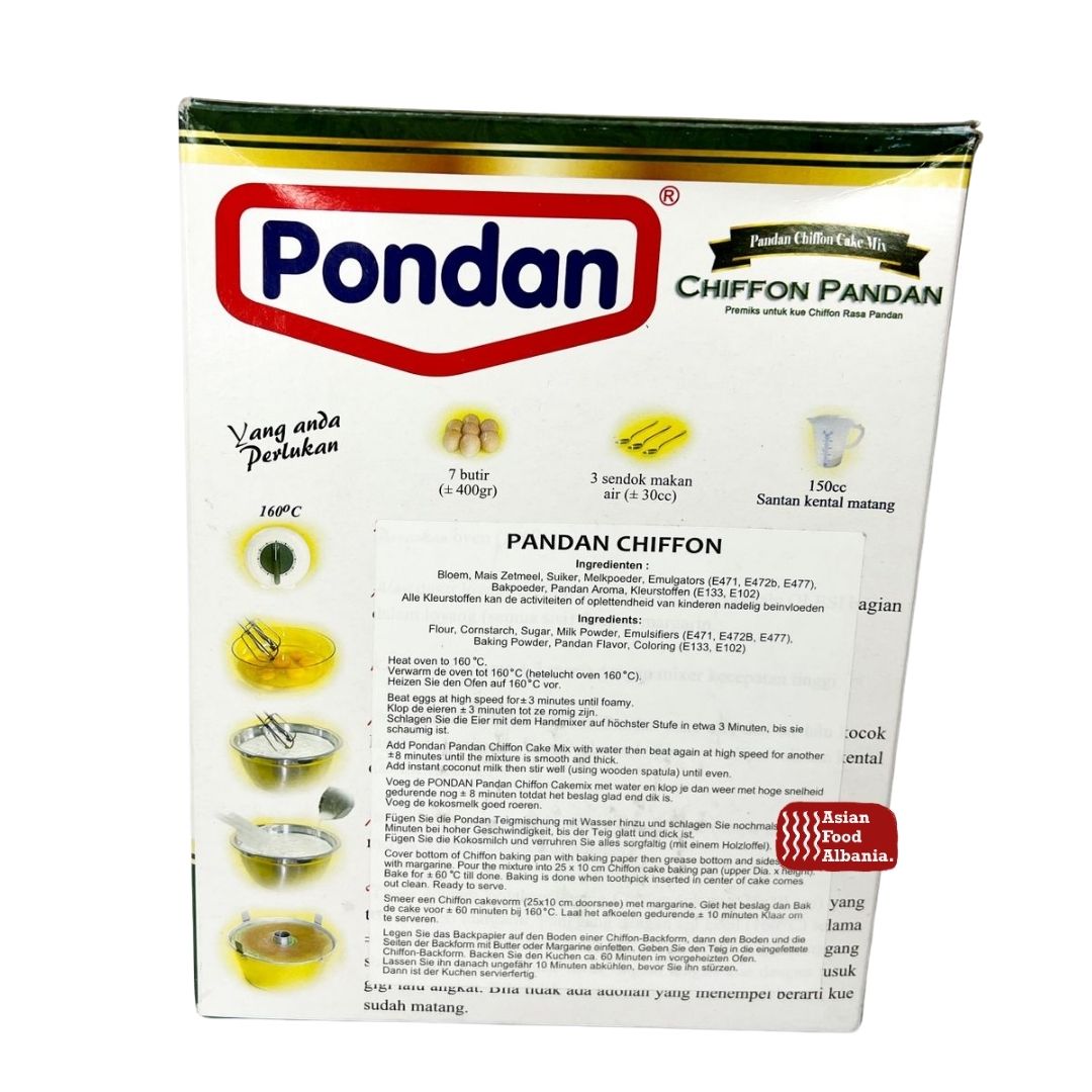 Pondan Chiffon Pandan