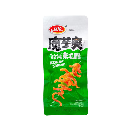 Weilong Hot & Sour Konjac Strips