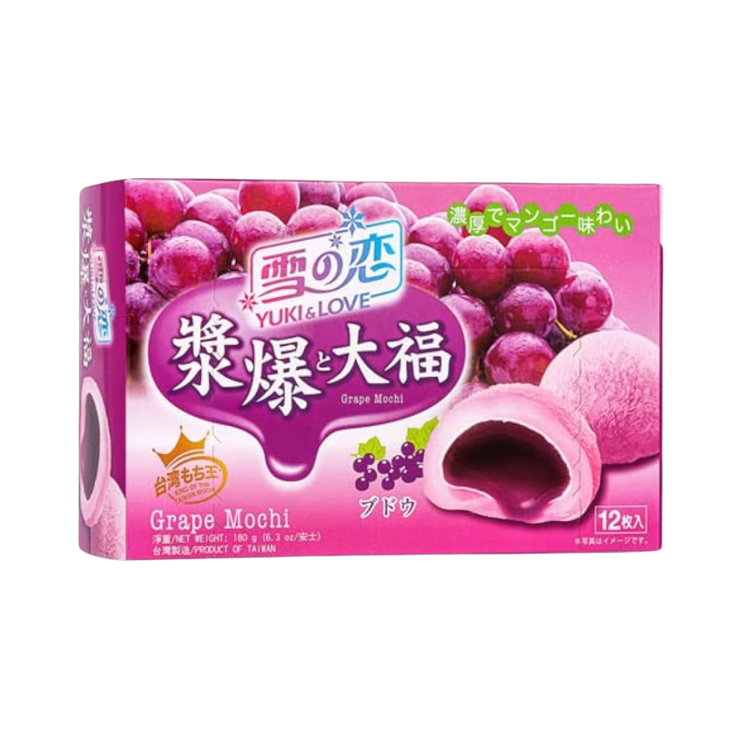 Yuki & Love Grape Mochi - 180g