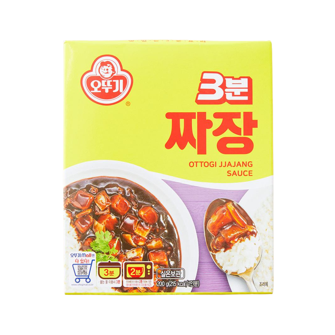 Ottogi 3Mins Jjajang (Black Bean Sauce) 200g