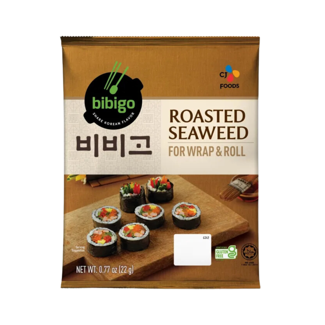 Bibigo Roasted Seaweed Sushi Nori 22g