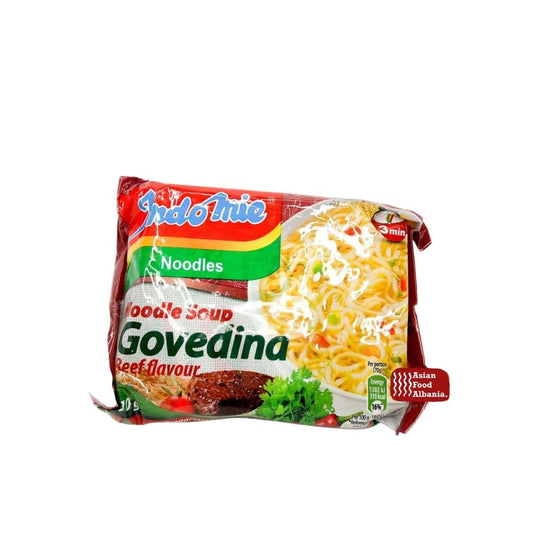 Petë supë me shije viçi Indomie