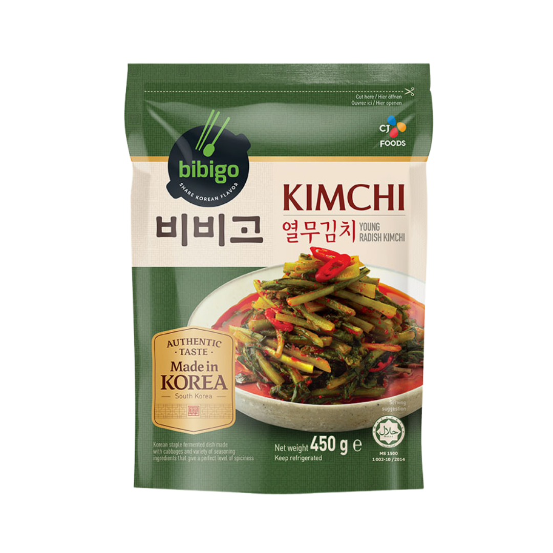 Bibigo Young Radish Kimchi - 450g