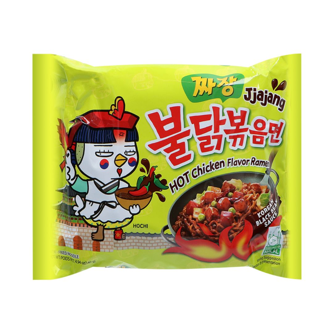 Samyang Hot Chicken Ramen Jjajang Noodles