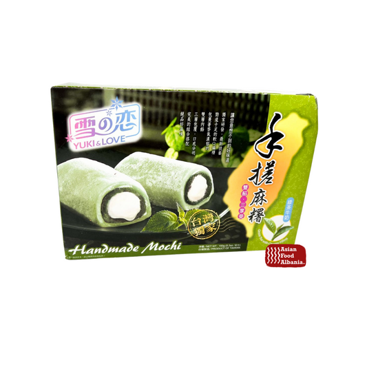 Yuki & Love Green Tea with creamy filling mochi