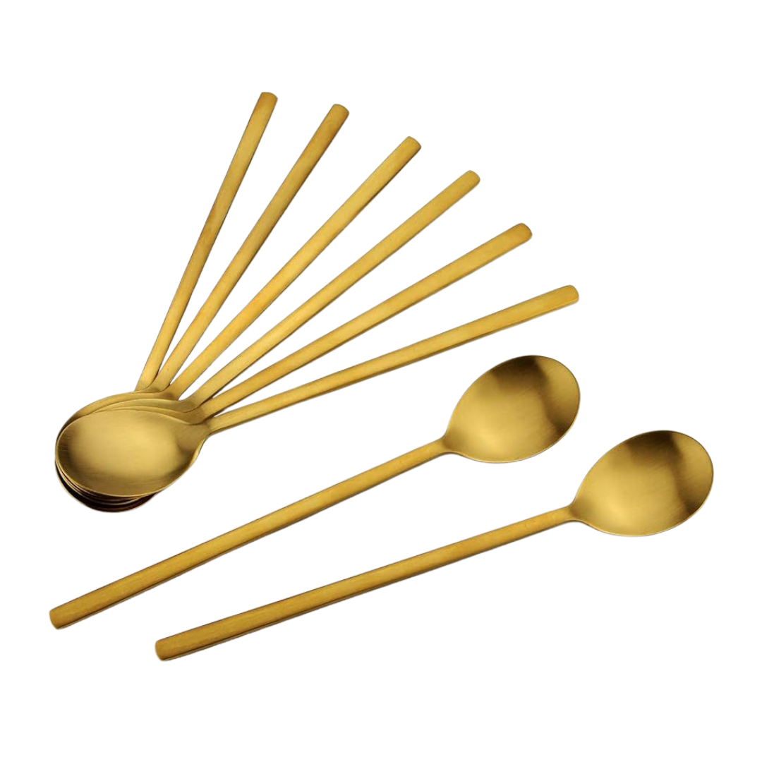 High Quality Korean Soup Spoon (Gold)