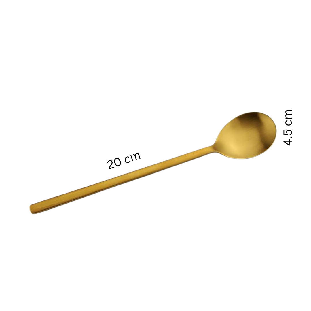 High Quality Korean Soup Spoon (Gold)