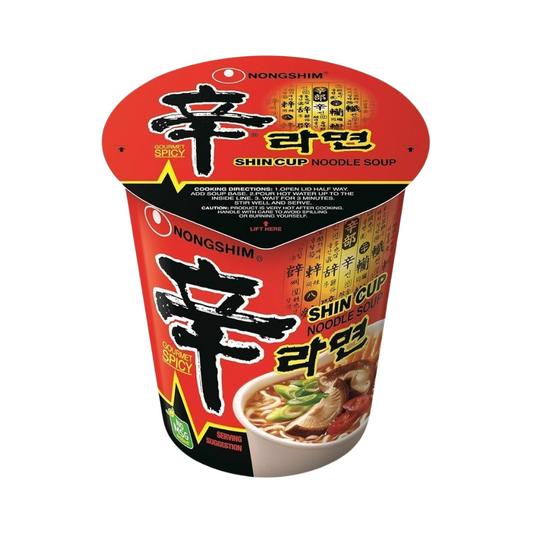 Nong Shim Shin Cup Noodle Soup - 68g